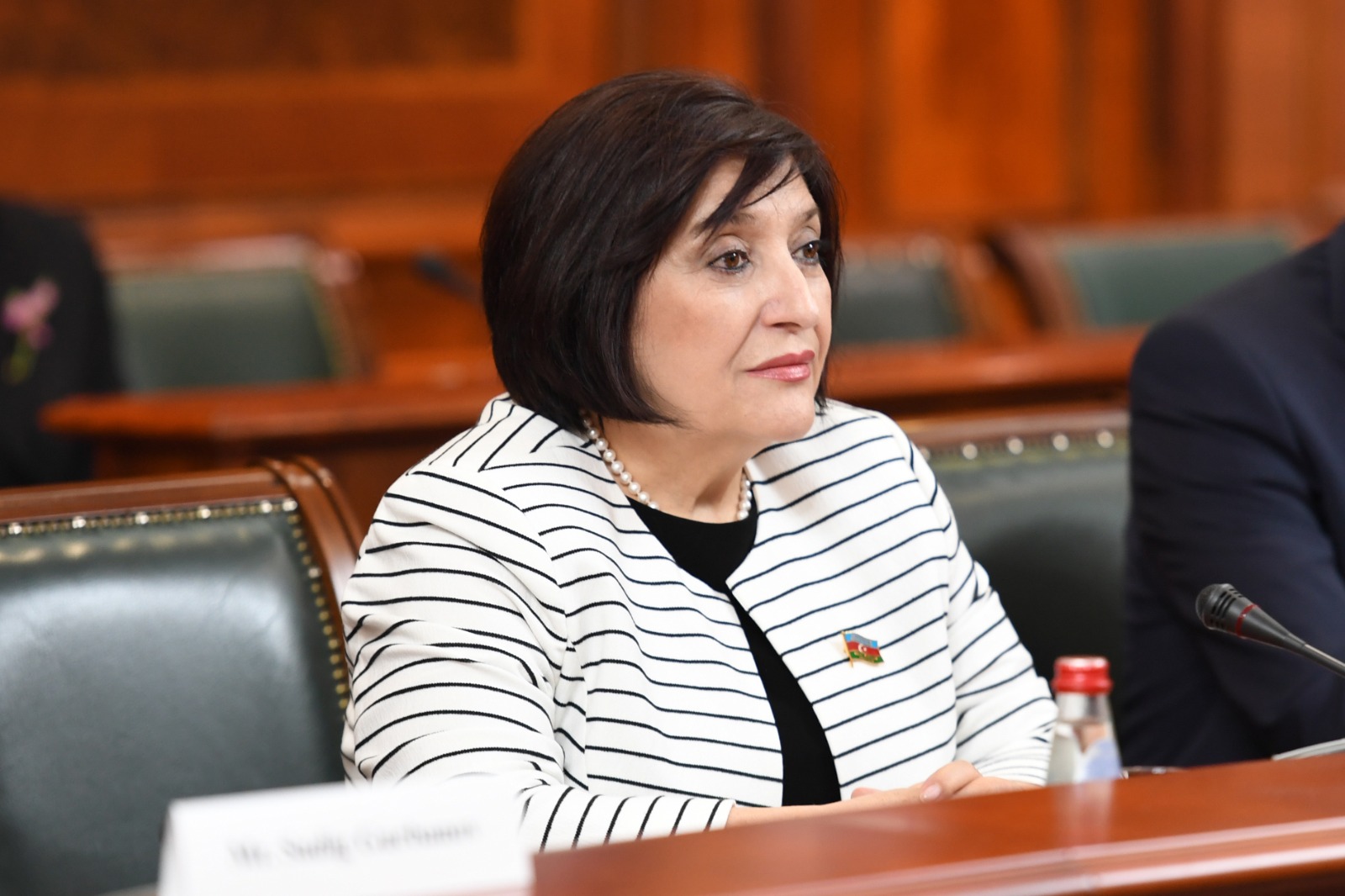 Milli Majlis Chair Sahiba Gafarova Meets with Serbian PM